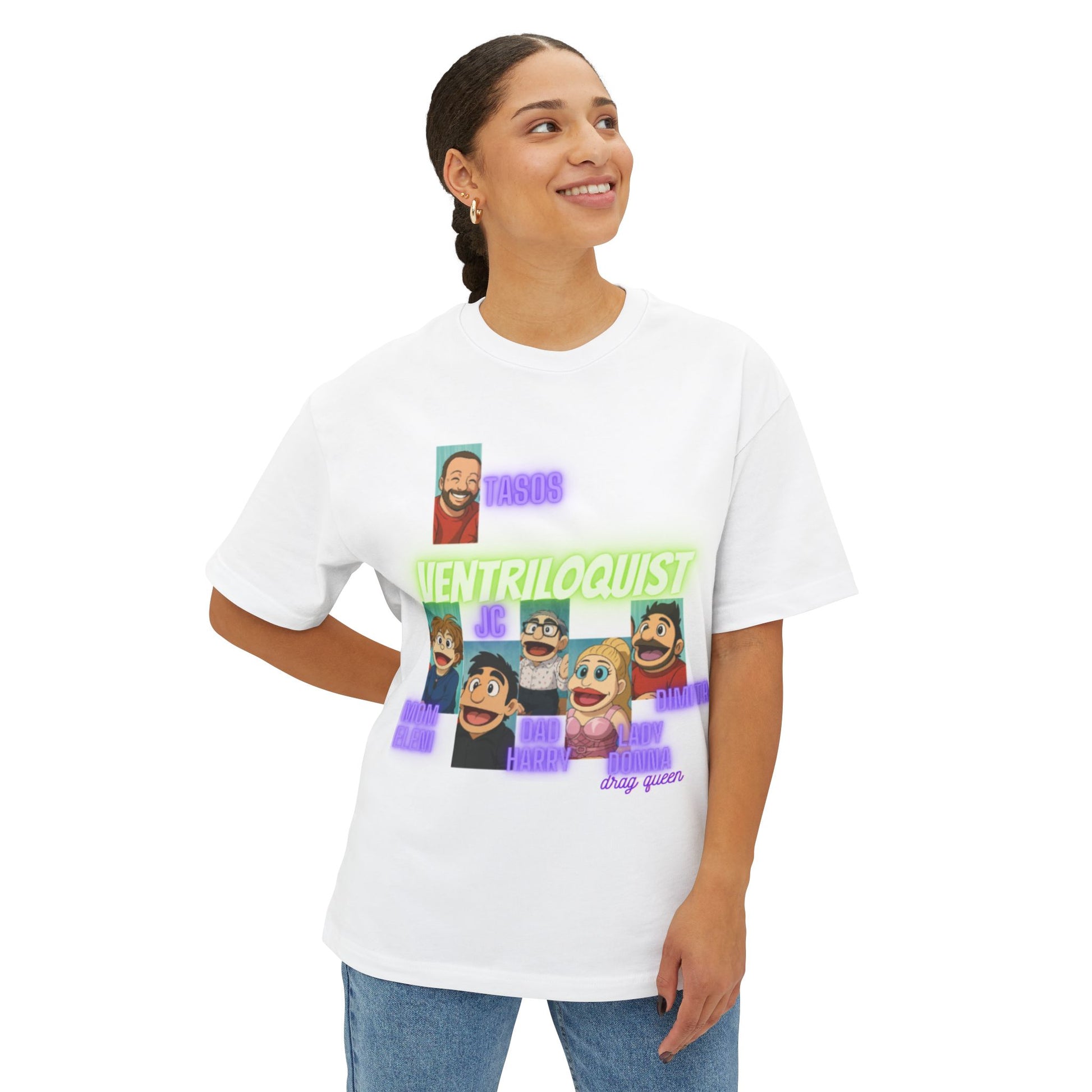 Unisex Oversized Boxy Tee