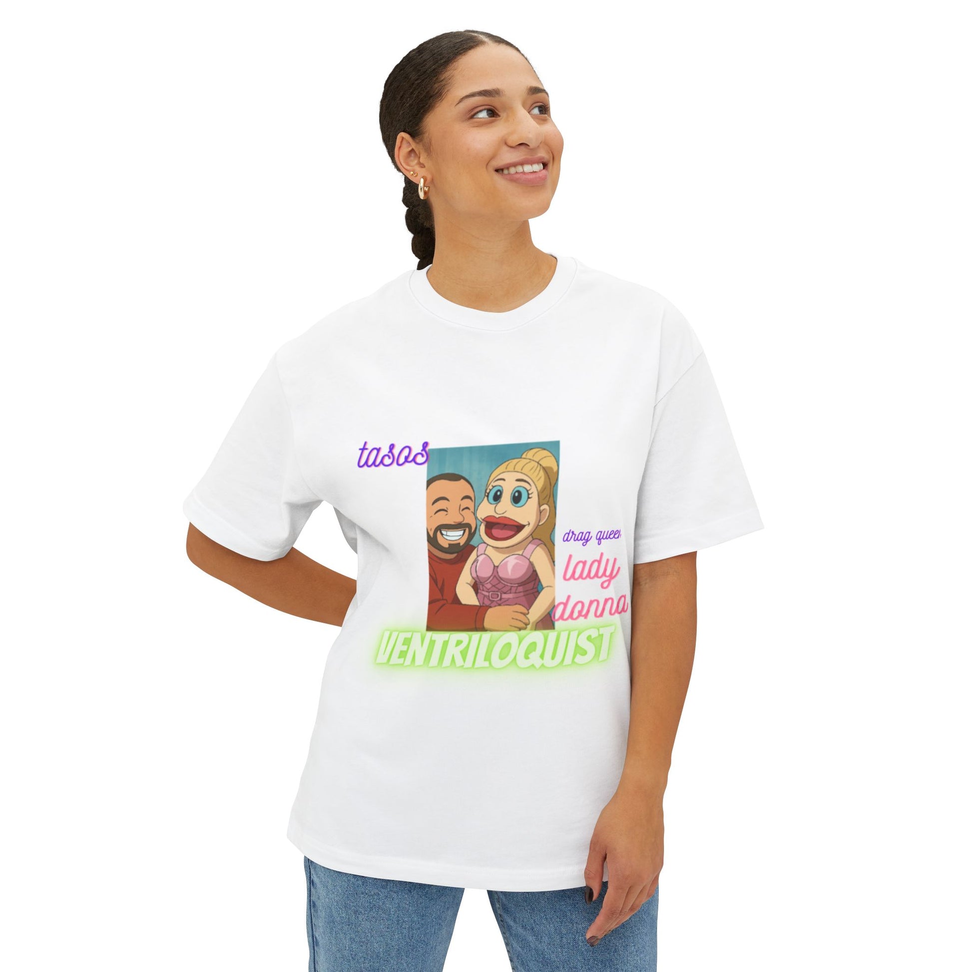 Unisex Oversized Boxy Tee